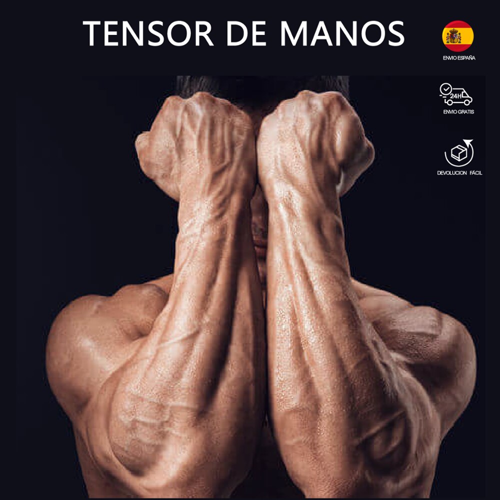 Pinza pesada ajustable de 5-20Kg ejercitador de mano tensor de manos , expansor de manos, tensor ajustable, expansor ajustable