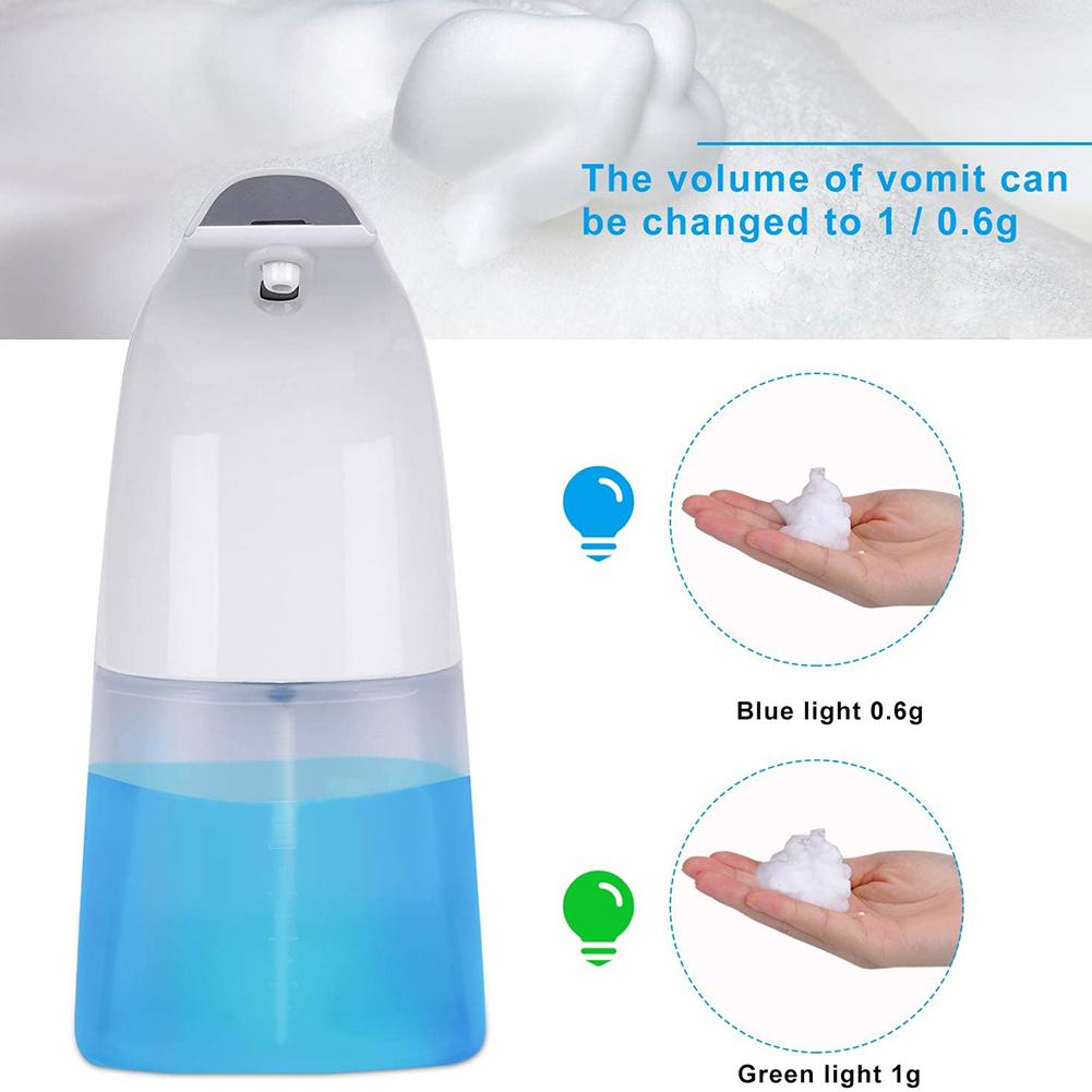 Nyeste berøringsfri skum sæbedispenser badeværelse køkken håndfri automatisk bevægelsesføler sæbepumpe dispenseringsmaskine