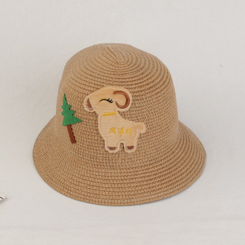 låve solbestandig toppee gutte stråhatt baby solhatt til spedbarn jenter sommer tynn bøttehatt i koreansk stil: 10