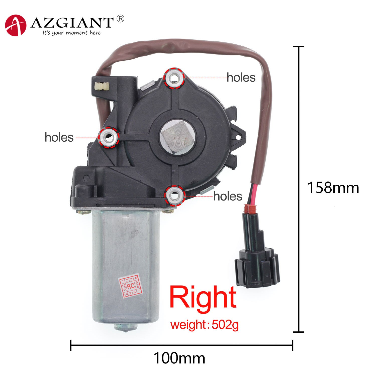 for NISSAN SYLPHY TIIDA GENISS LIVINA Electric car Window lifter motor Power glass Motor Regulator Left /Right 6pin