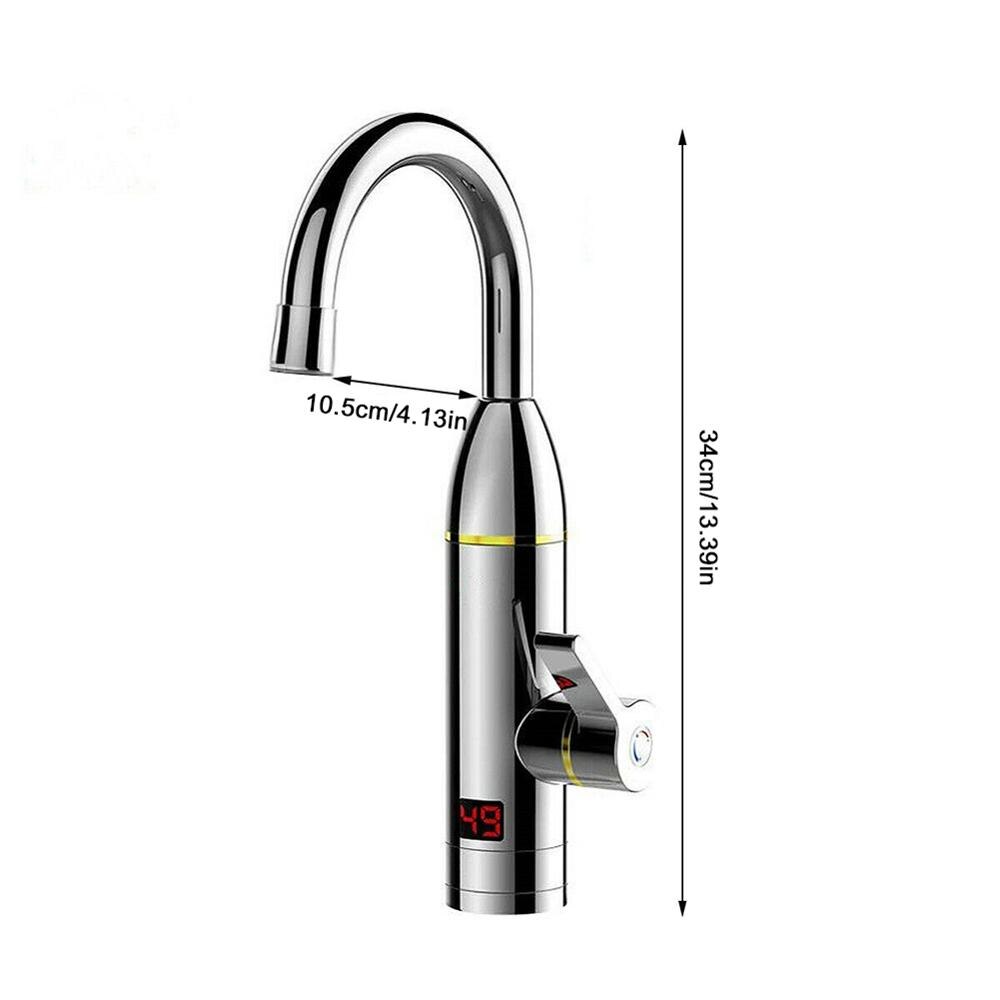 Electric Kitchen Water Heater Tap Instant Water Faucet Heater Cold Heating Faucet Tankless Instantaneous Water Heater