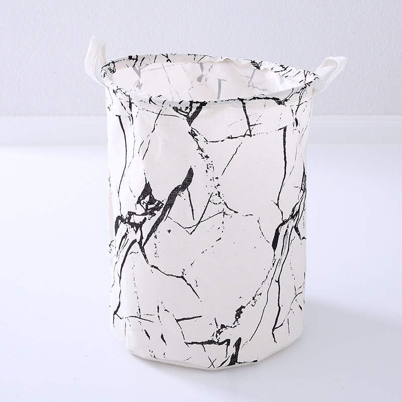 1PC pliable panier à linge grande capacité panier à linge vêtements rangement organisateur seau Homehold sac de rangement: Style 16