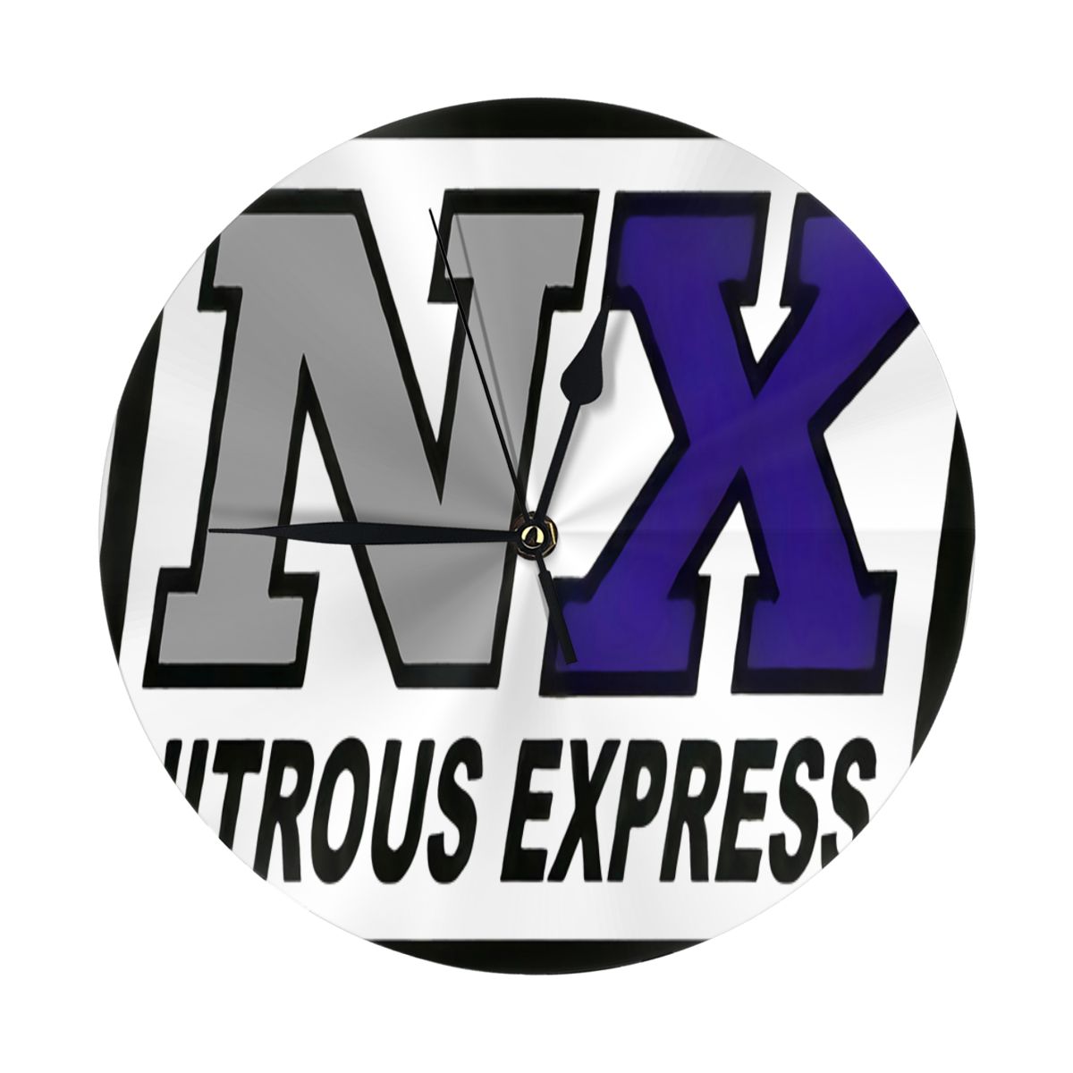 Nx Nitrous Express Car Enthusiast Tuner Mechanic Watches Wall Decor Room Wall Clock Clock Prayers Islam Led Wall Clock: Default Title