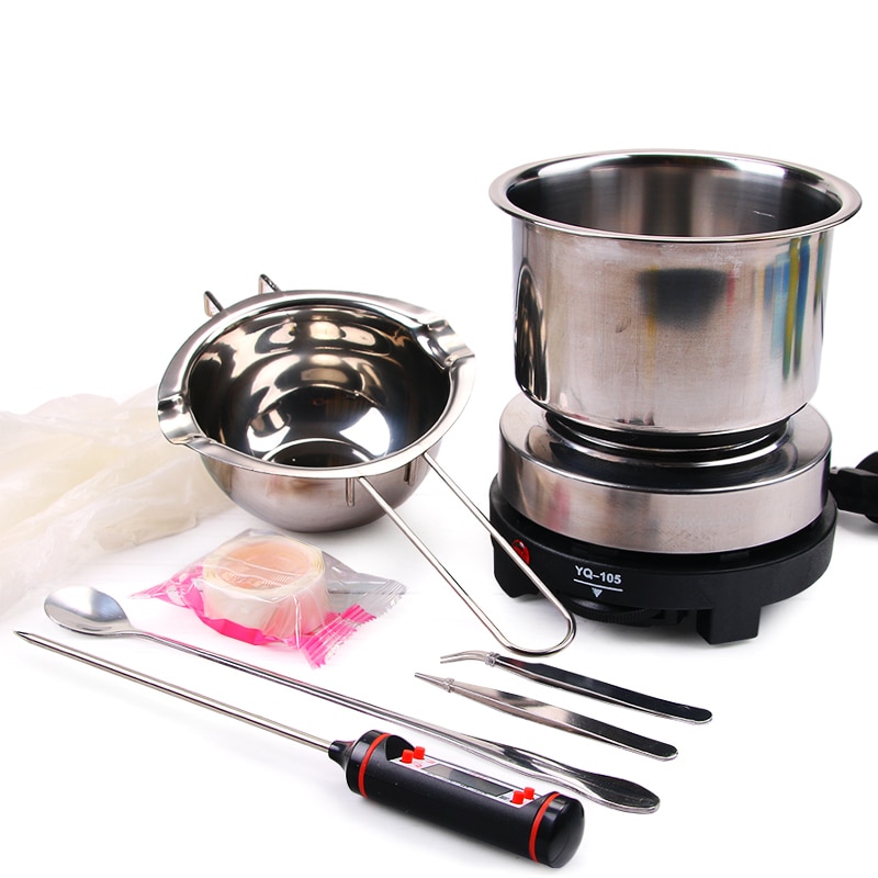 Candle DIY Material Science Heating Furnace Tool Aromatic Wax Pots Candle making Set Tools making set marmite chauffante mariage
