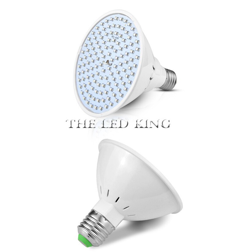 Led odlingslampa fullspektrumlampor för växtblommor  e24 e14 gu10 mr16 b22 220v 48 lysdioder 60 lysdioder 80 lysdioder fytoväxtlampor