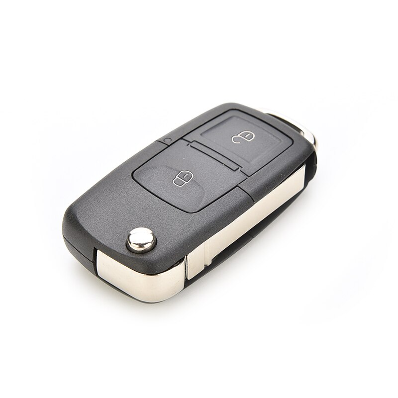 Remote Flip Folding Car Key Shell Replacement Car Key Case Cover For Car Bora Uncut Blade Keyless 2 Buttons