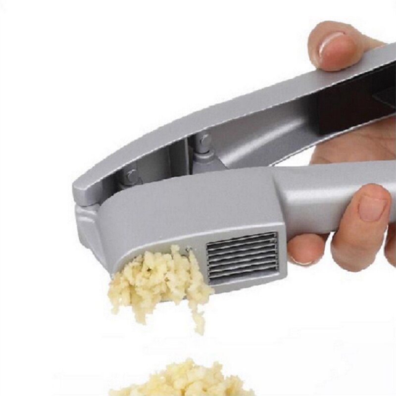 Zilver Knoflookpers En Slicer 2 In 1 Multifunctionele Knoflookpers Knoflook Keuken Koken Tool