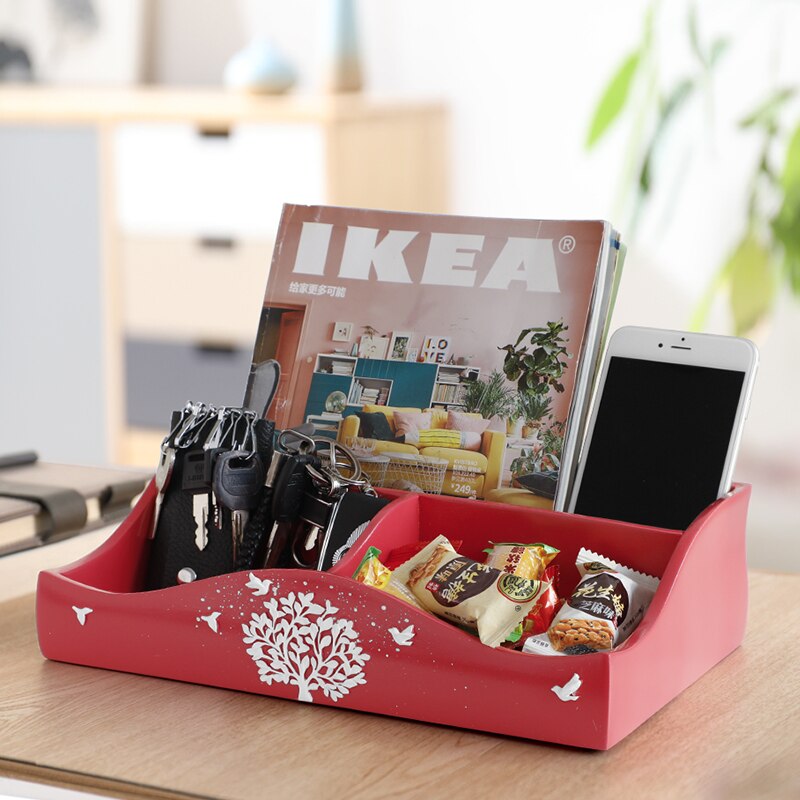 Domu biura na biurko wielu funkcjonalne przechowywanie pudełko monitor pilotem stoisko Organizer na biurko stół biurowy akcesoria organizacja domu robić przechowywania