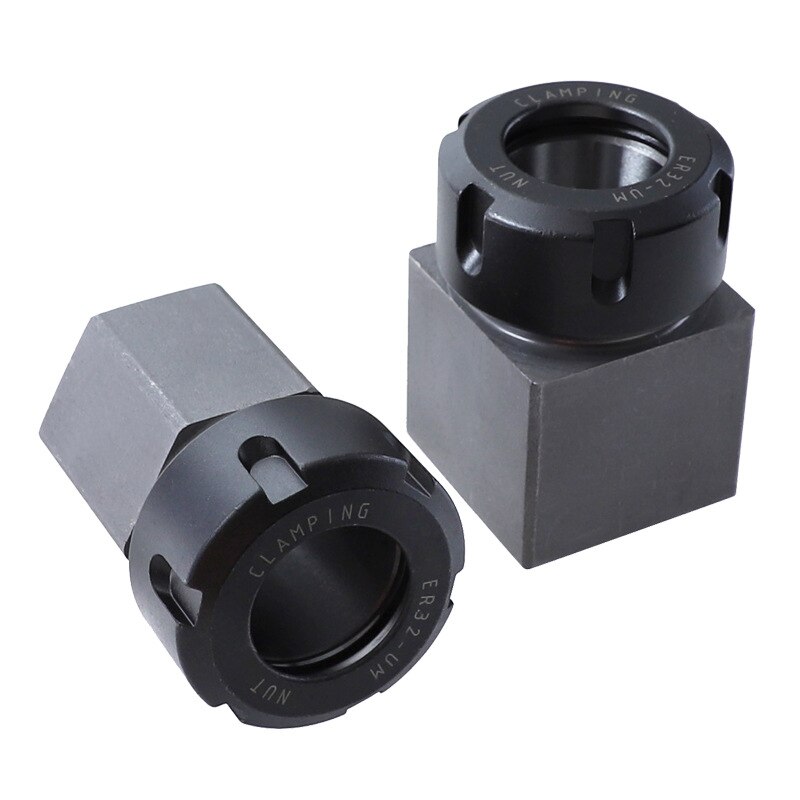 Polygon conversion six/square rod milling machine chuck extension square chuck hard steel hexagonal spring chuck seat frame