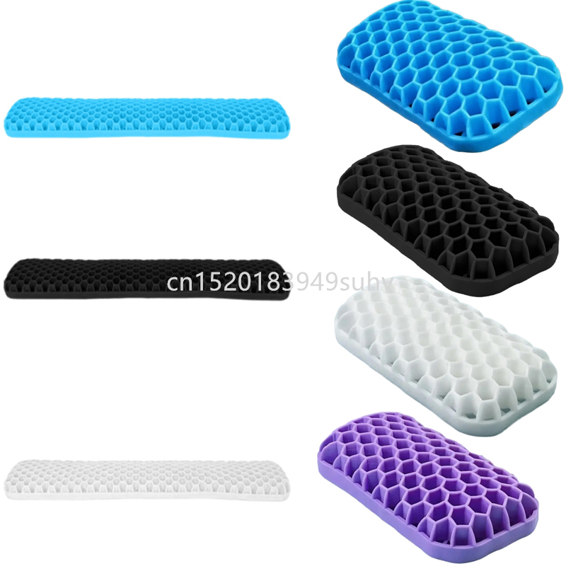 Handgelenk polster für Tastaturen Kühlung Tastaturen Pad Tastaturen Handgelenk polster für Schreibtisch mit rutsch fester Basis Waben Handballen auflage