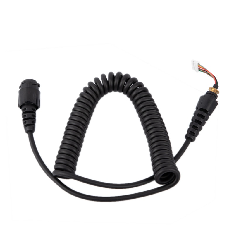 10pin Mic Microphone Replacement Cable Wire RMN5052A For Motorola Radio M8268 M8220 XPR4300 XPR4550