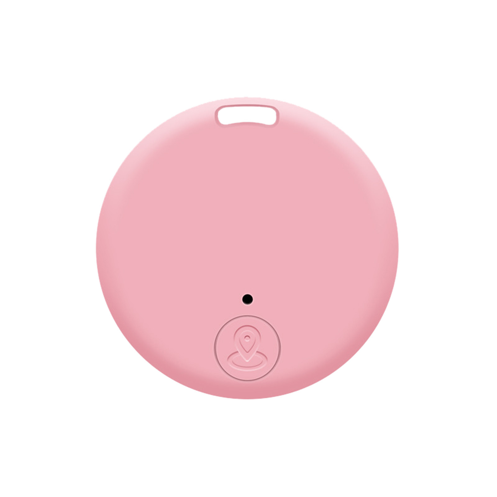 Kabelloser mini-gps-bluetooth-tracker mit smart-tag, anti-verlust-funktion, zwei-wege-alarm für handy, tasche, geldbörse, haustier, kinder, schlüsselfinder: Rosa 