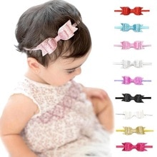 baby girl headband Infant hair accessories clothes band bows newborn Headwear headwrap hairband Toddlers elastic children