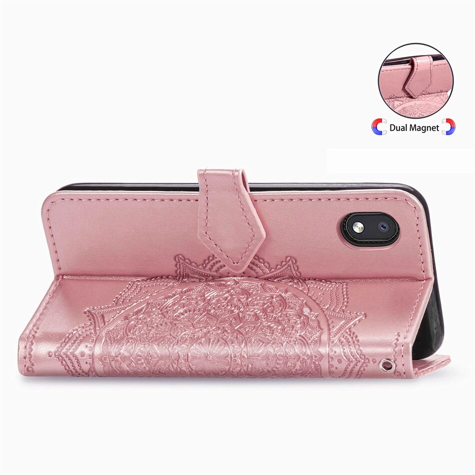 Flip Wallet Pu Leather Case Voor Samsung Galaxy A01 Core Case Voor Galaxy A01 Core Achterkant Kaartsleuf Telefoon gevallen