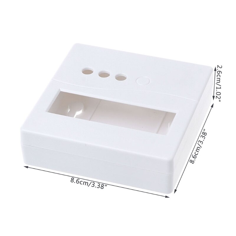 86 Plastic Project Box Behuizing Case Voor Diy LCD1602 Meter Tester Met Knop