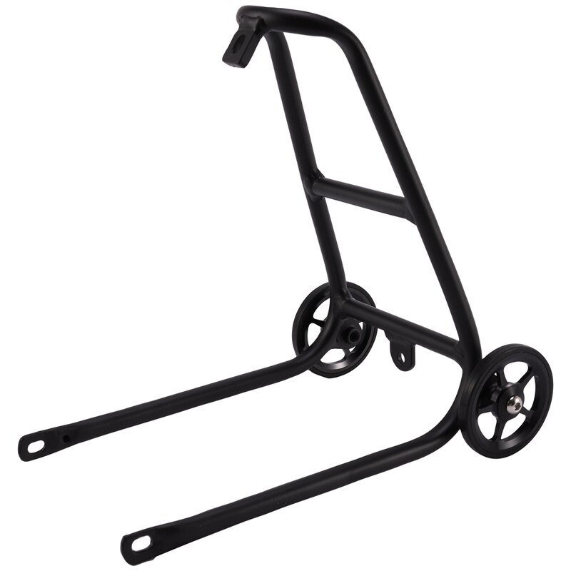 Aluminiumslegering q type cykel bageste stativ til brompton med lette hjul cykelholder bagagehylde cykeltilbehør