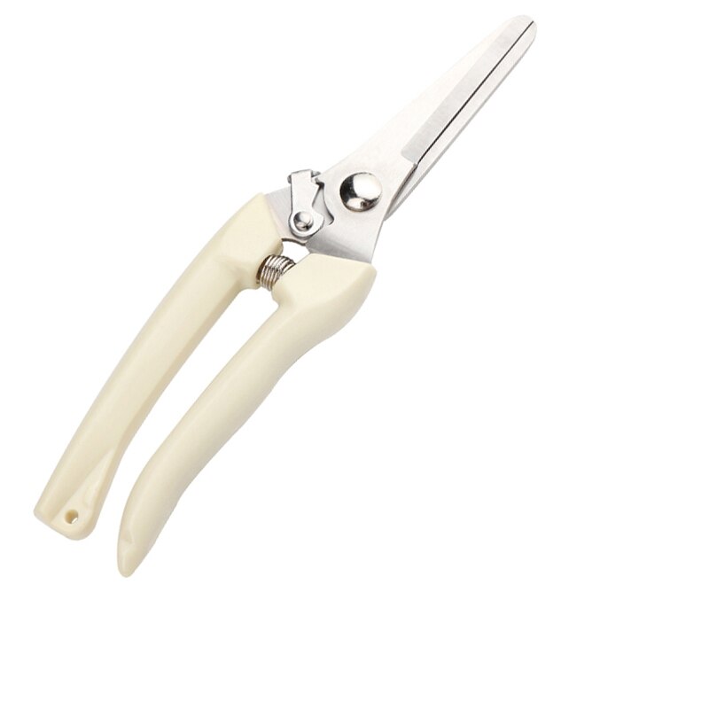 Dtbd 17cm beskärare trädskärare trädgårdsarbete beskärning sax rostfritt stål skärverktyg set hem verktyg halkskydd: Hetero