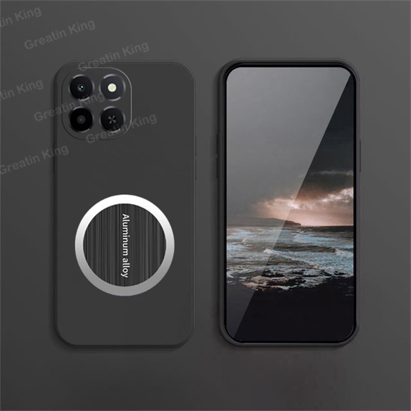 For Honor X6C NIC-LX1 NIC-LX2 NIC-LX3 X6 4G 5G X6s X6B Plus X7b X8b Phone Case Cover With Magnetic Metal Adhesive Sticker