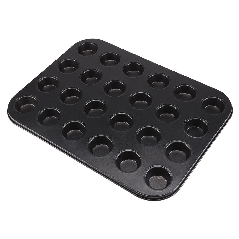Cake Mold Pan Non Stick 24 Mini Cupcake Baking Pan Tray Tin Cup Cake Yorkshire Pudding Muffin Cake Mold Kitchen Accessories