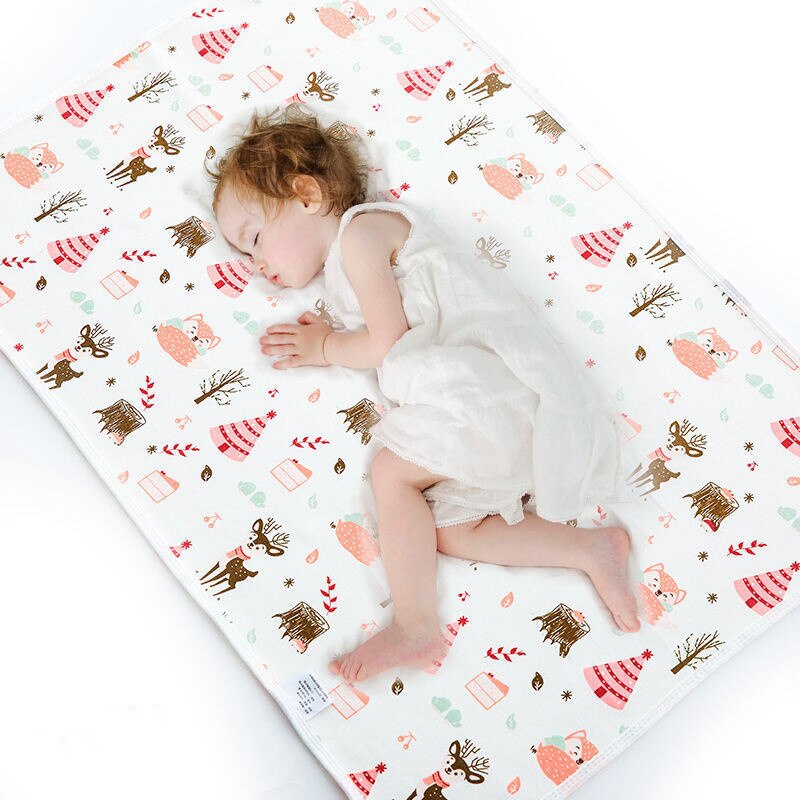 Baby Changing Mat For Newborns Cartoon Thin Mat Changing Table Waterproof Diapers For Children Reusable Diapers Changing Pad