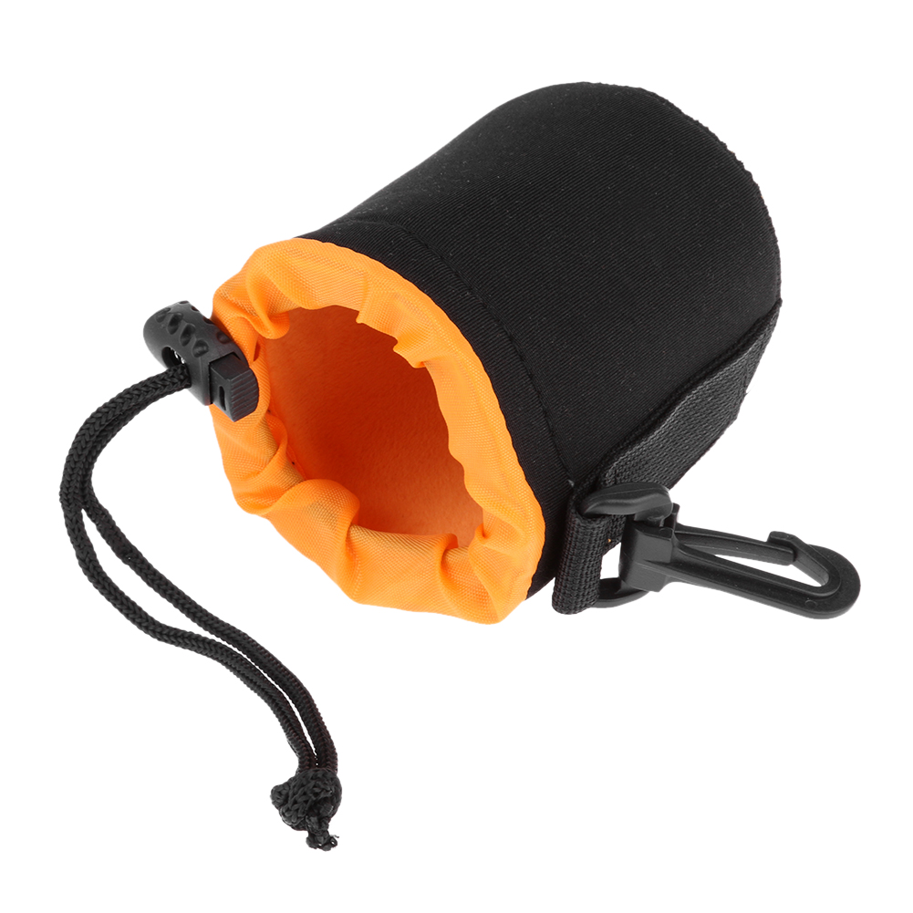 1/2 Stück Kameraobjektivtasche Fotografie Objektivtasche Neopren Wasserdichter Rucksack Kordelzug Schutzhülle für die meisten digitalen Spiegelreflexkameras