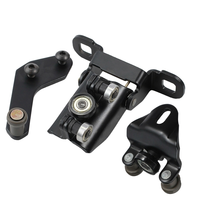 Left Side Sliding Door Top Middle Bottom Roller Ru... – Grandado
