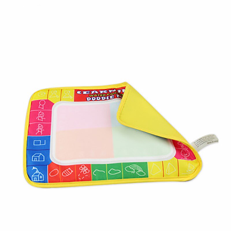Magique eau dessin toile enfants Aqua Doodle dessin peinture tissu écriture tapis conseil enfant Fun & Edcational outils 29*19cm