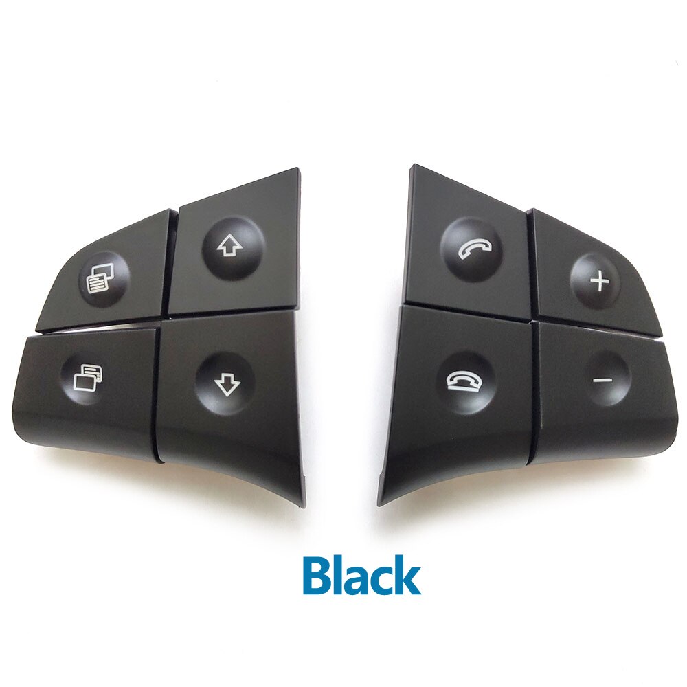 Coche, Multi-función botones de volante Kit teléfono llaves de Control para Benz W164 ML GL300/350/400/450/2006: Black