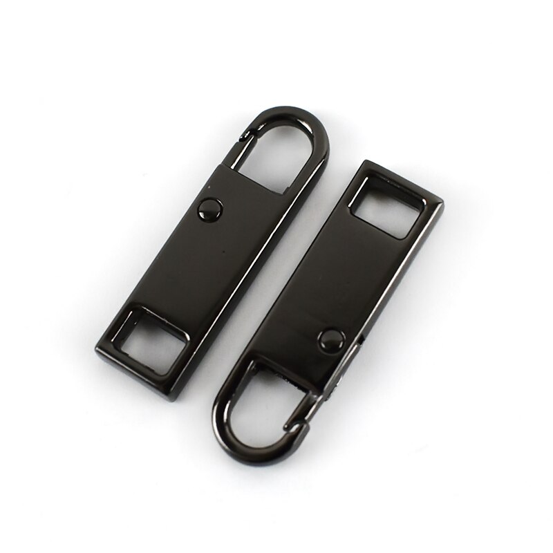 5pz 8.6X30mm 3 #5 #8 #10 # Chiusure Lampo Estrattore cerniera lampo in Metallo Testa Gancio a Molla kit di Riparazione dispositivo di Scorrimento FAI DA TE Cucire Istante Riparazioni Cerniere per il Sacchetto della chiusura lampo: GunBlack