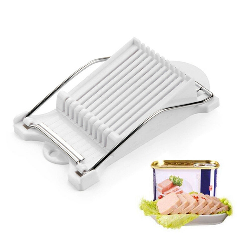 Vleesmolen, eiersnijder, snijmachine, roestvrijstalen snijdraden, fruitham snijder, multifunctionele snijder, keukengadget