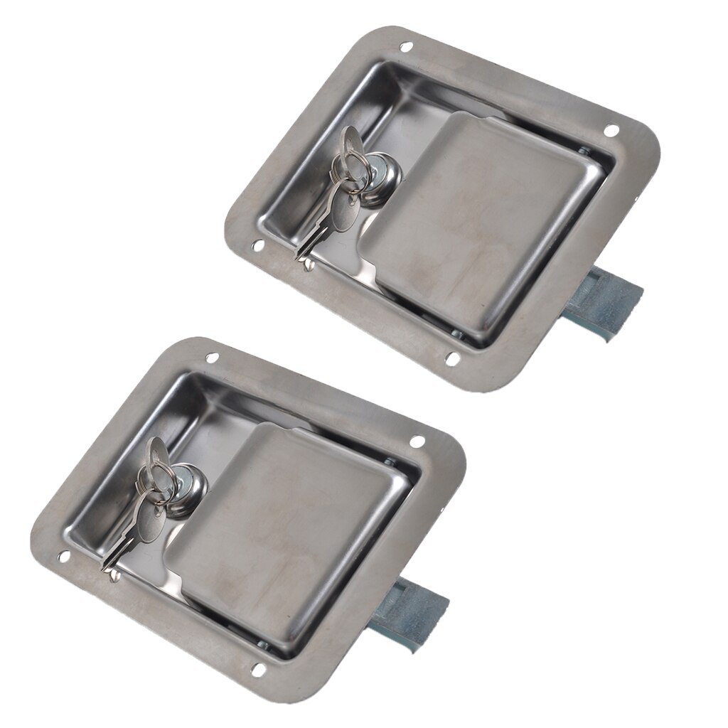 2 Pcs In Acciaio Inox Cassetta Degli Attrezzi Camp... – Vicedeal