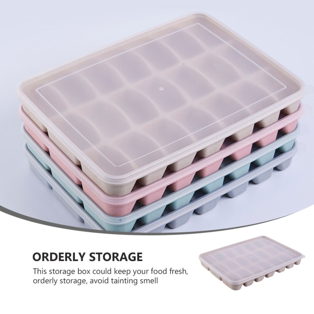 1Pc Keuken Koelkast Voedsel Box Organizer Knoedel Container Scherper