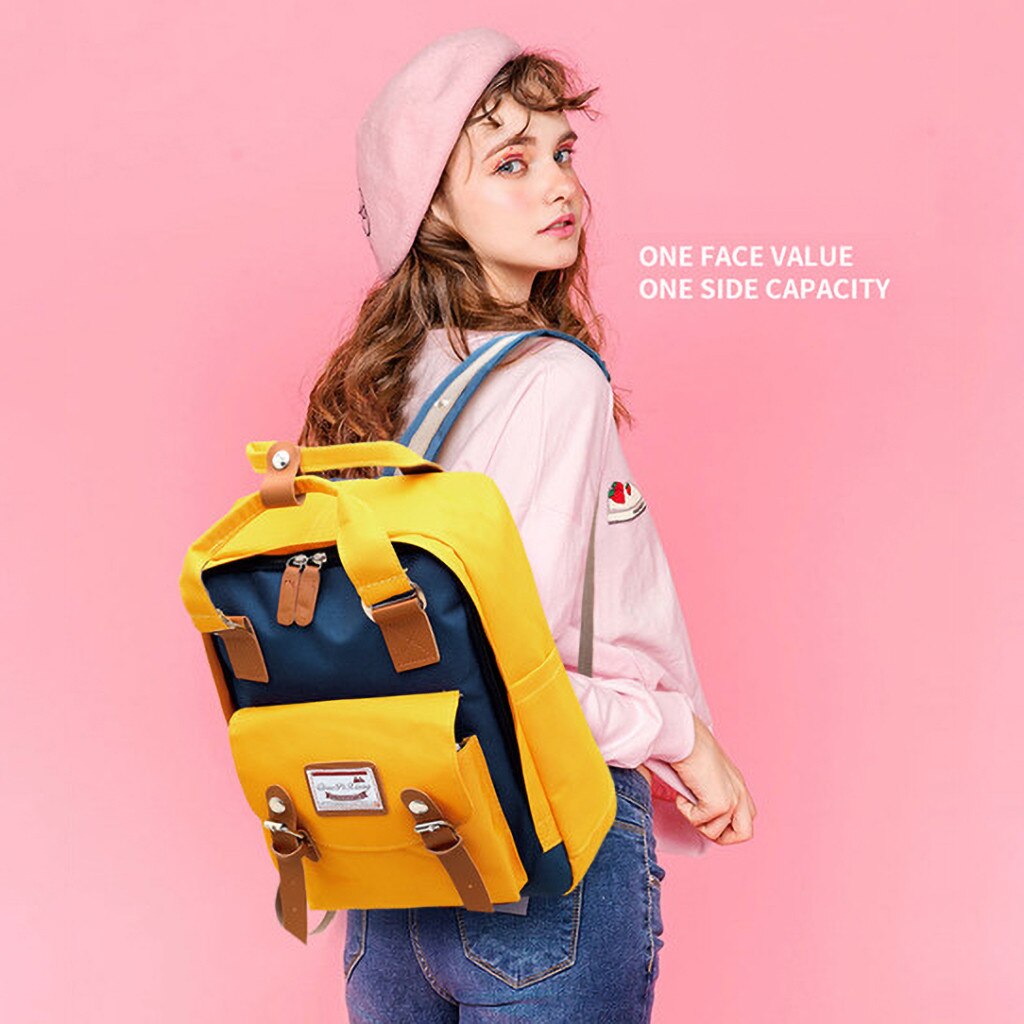 Frauen Wasserdicht Mutter Tasche Multi-funktion Rucksack Wilden Große Kapazität Totes Schulter Rucksäcke Taschen # T1G