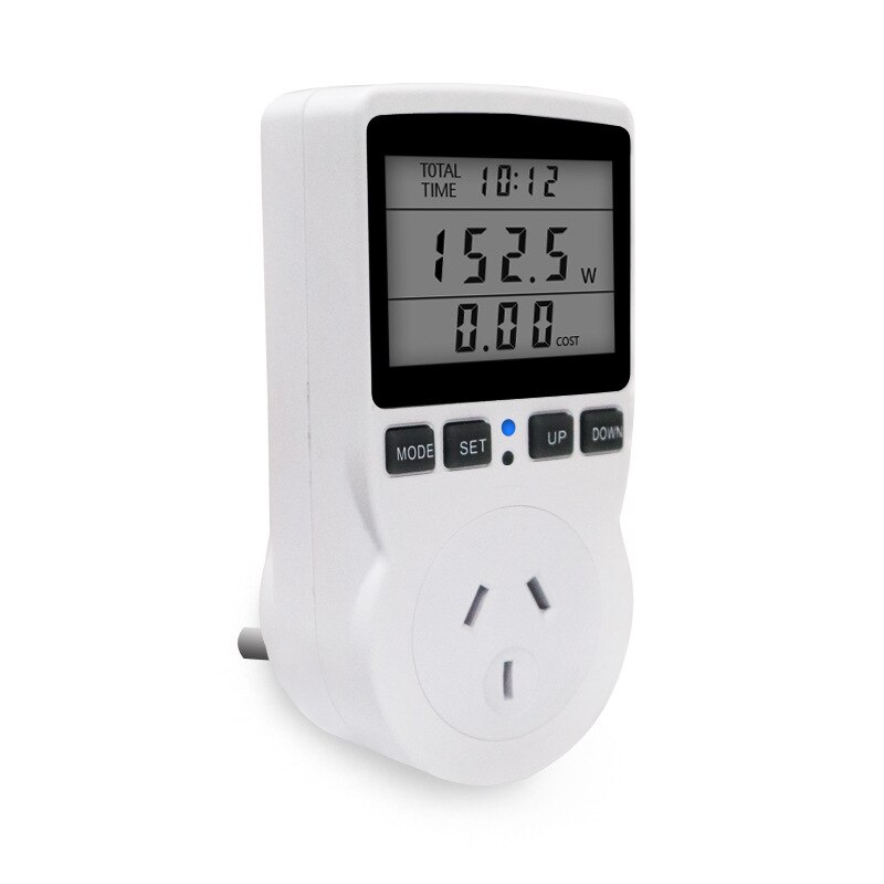 Multifunctionele lcd-display thermostaatregelaar digitale stopcontacttemperatuurdetector met timingfunctie