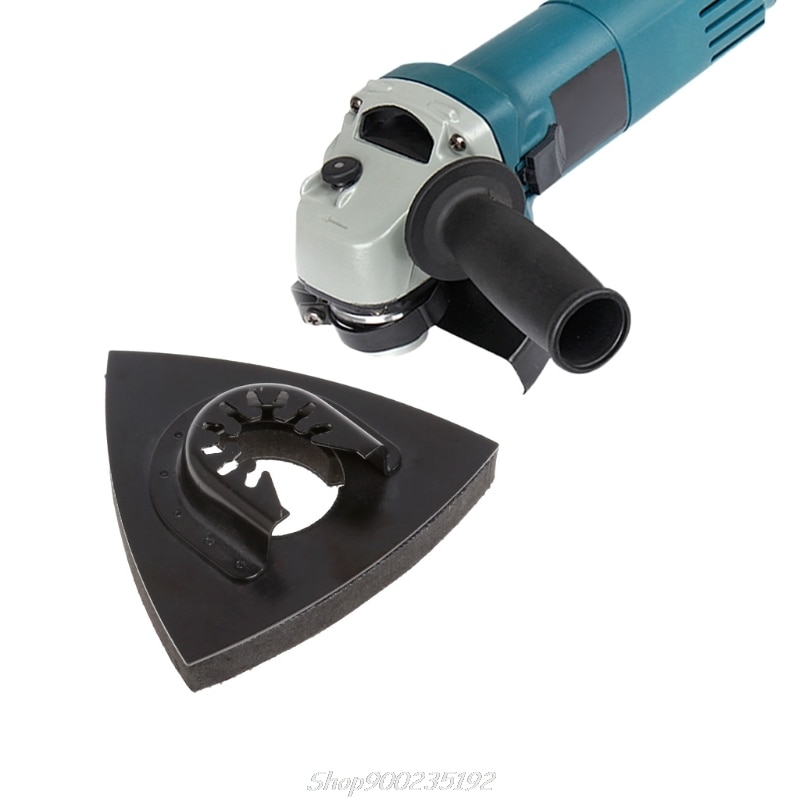 Triangular Oscillating Tool Sanding Pad Quick Release Fits For Dremel Multi Tool S07 20