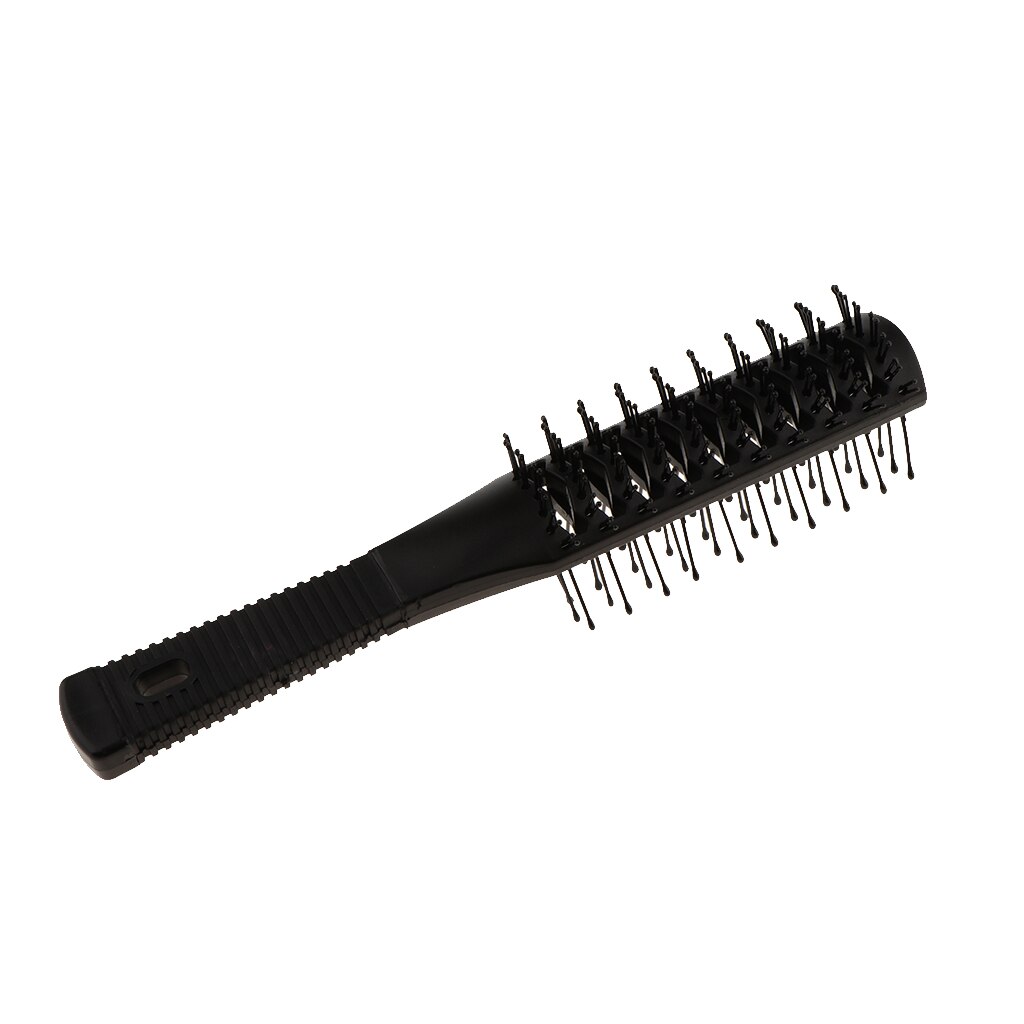 Double Sided Vented Hair Brush for Blow Drying And Hair Styling, Added Extra Volume( Black Color)