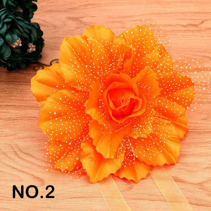 1pc Peony Flower Curtain Strap Curtain Tie Backs Home Decoration: 2