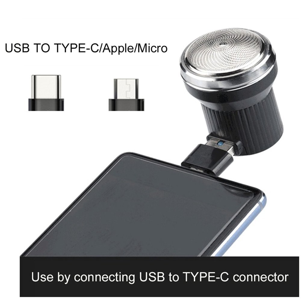 Lichtgewicht Scheerapparaat Draagbare Scheerapparaat Elektrische Scheerapparaten Gezondheid Knappe Gadget Mannen Trimmer Voor Reizen