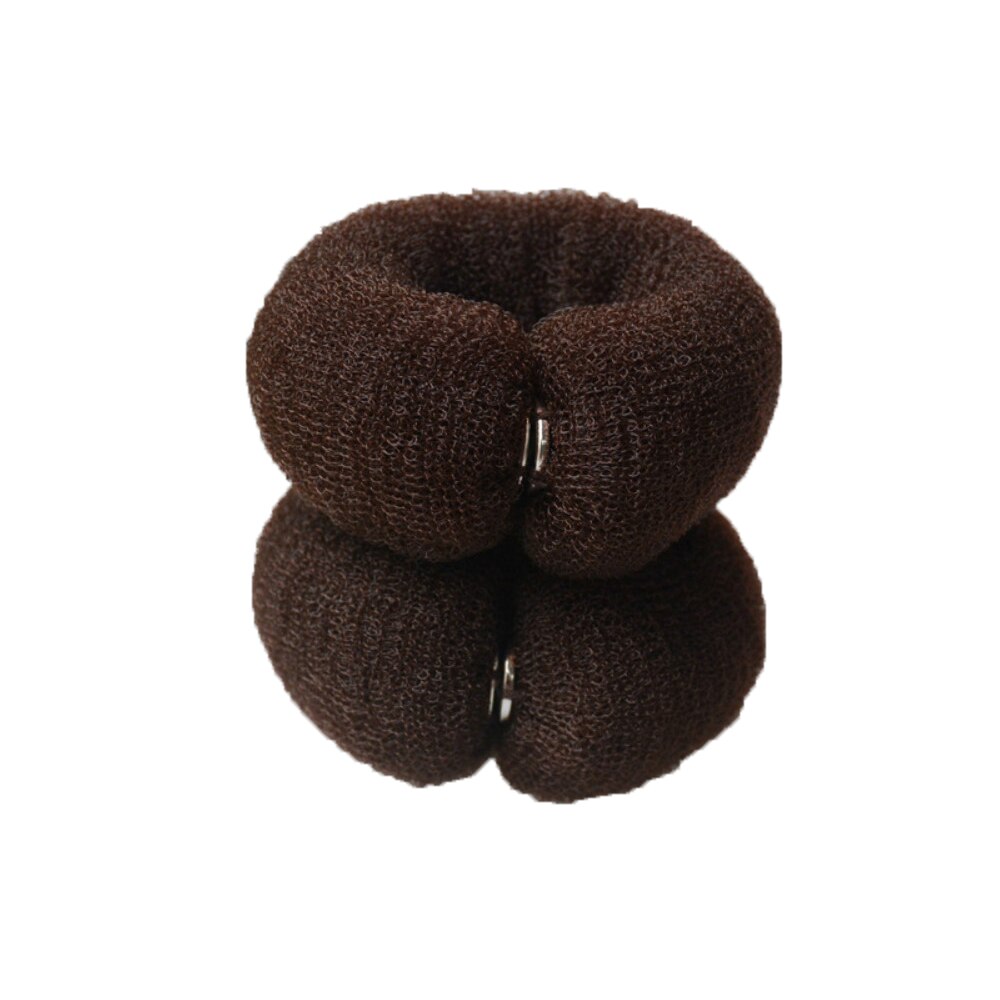 Esponja fabricante de coque, esponja mágica para fazer rosquinha de cabelo, fácil, anel grande, ferramentas para estilizar cabelo, acessórios para penteados para meninas e mulheres