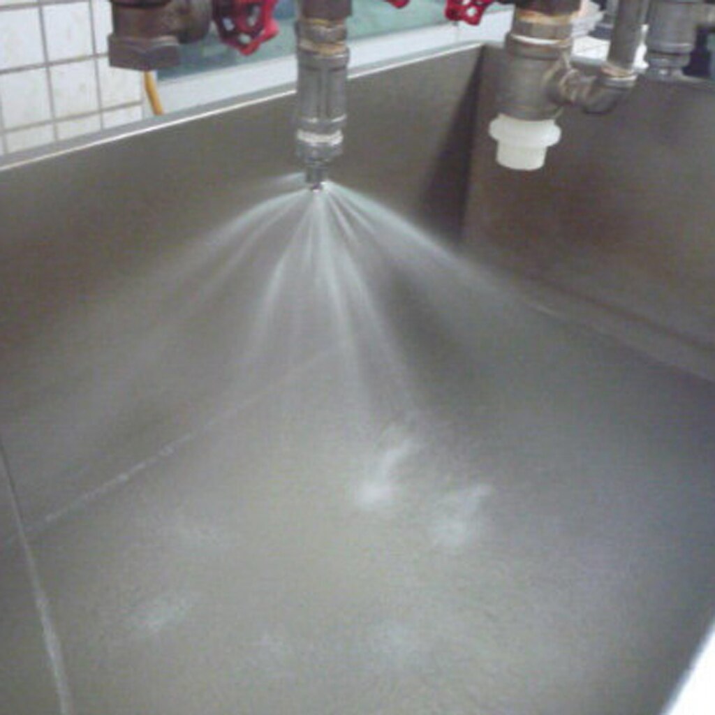 Rustfritt stål spiralkjegle spray vanndyse sprinklerhoder 0.25 tommer for støvfjerning brannslukking sprøyting rengjøring
