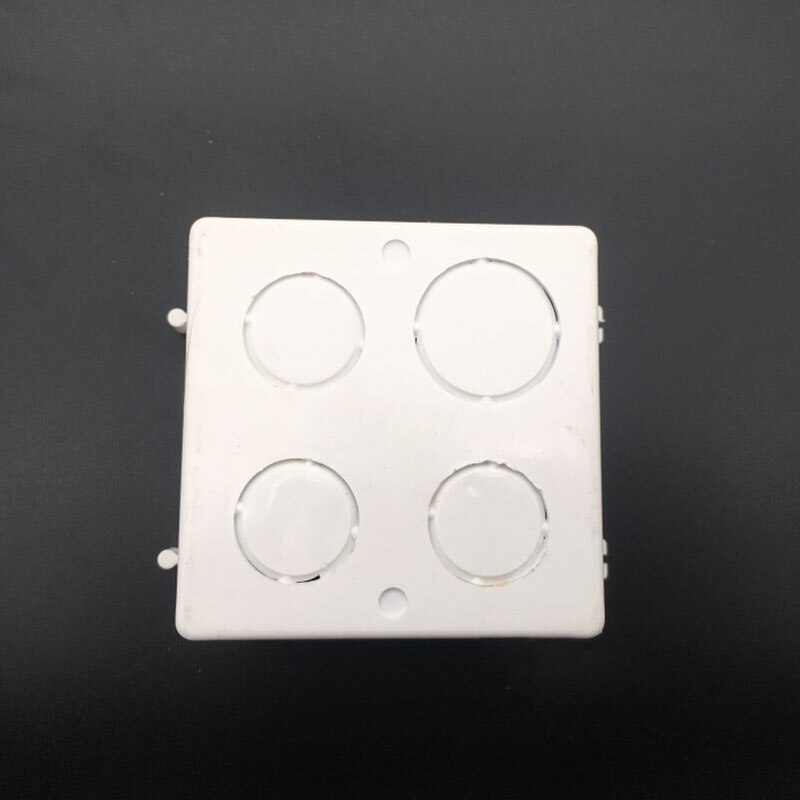 Universal 86 Type Splicing Cassette Concealed Junction Box Wall Mount Switch Socket Dark Box Secret Stash 80*80*50mm