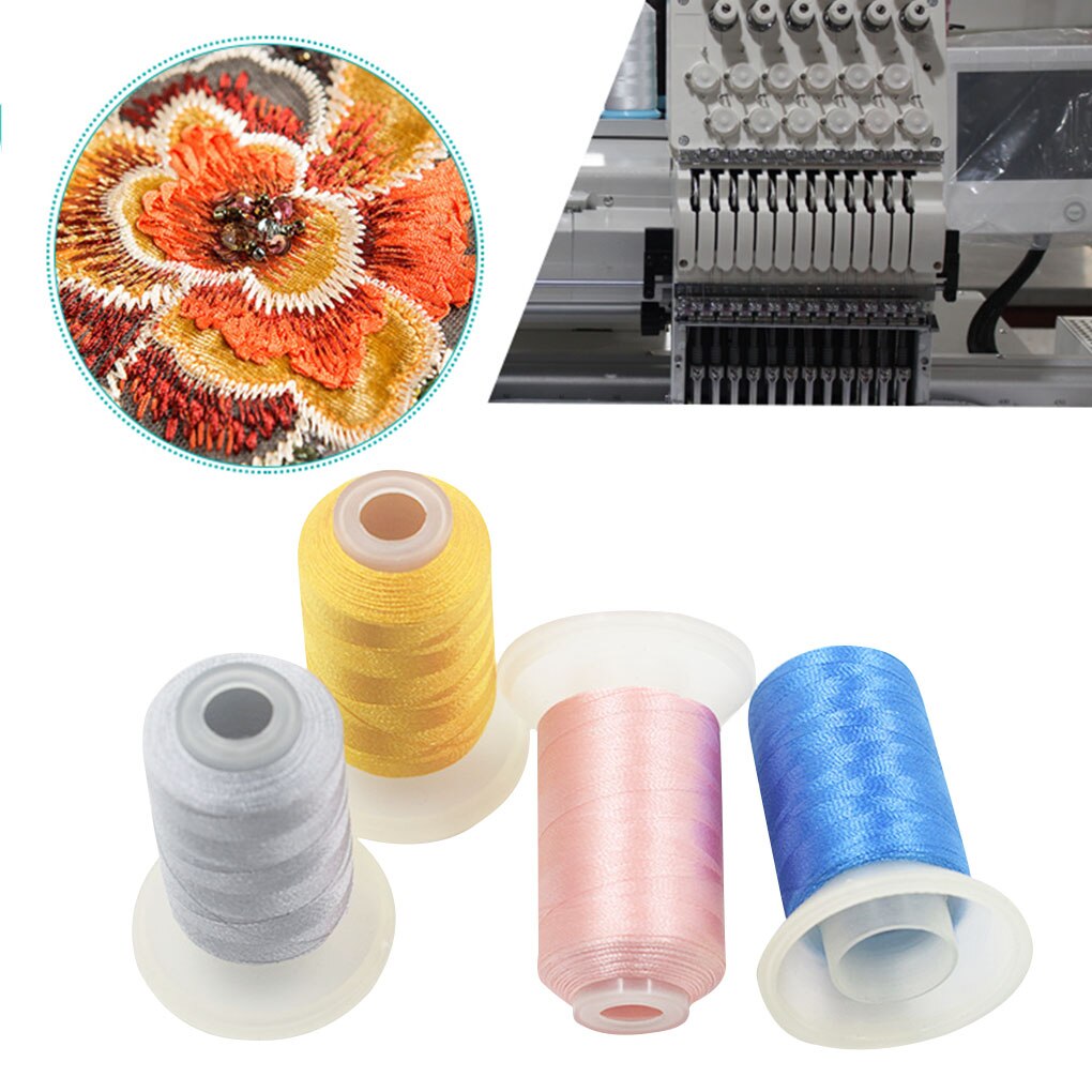 40 Rolls Color Random Thread Roll Sewing Quilting Embroidery DIY Craft Polyester 40 Colors Lines Threads 500m