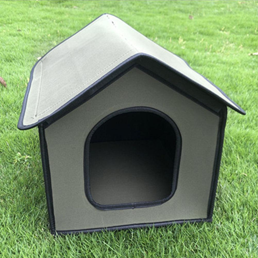 Pet Outdoor House Waterproof Weatherproof Cat House Foldable Pet Shelter for Pets