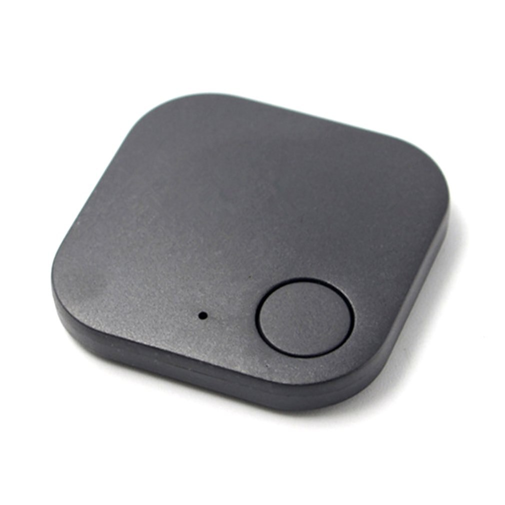 Quad-Square Wireless Anti-Lost Device Tracker Locator Object-Seeker Tracker Two-Way Alarm Anti-Lost Device: Black