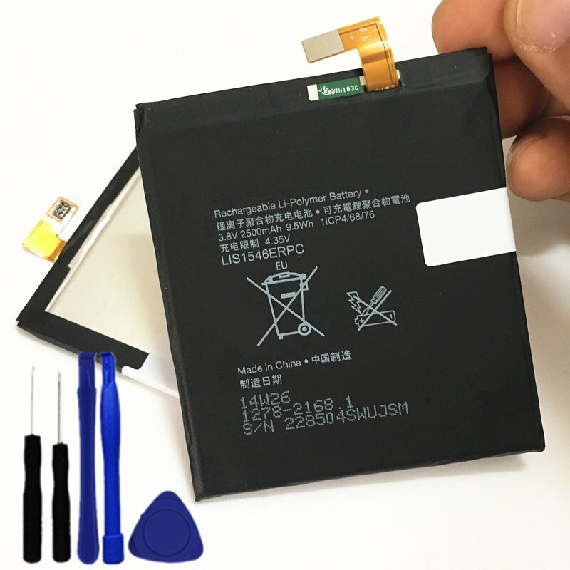 Replacement Battery LIS1546ERPC 2500mAh for Sony Xperia C3 T3 - Compatible, Tools Included