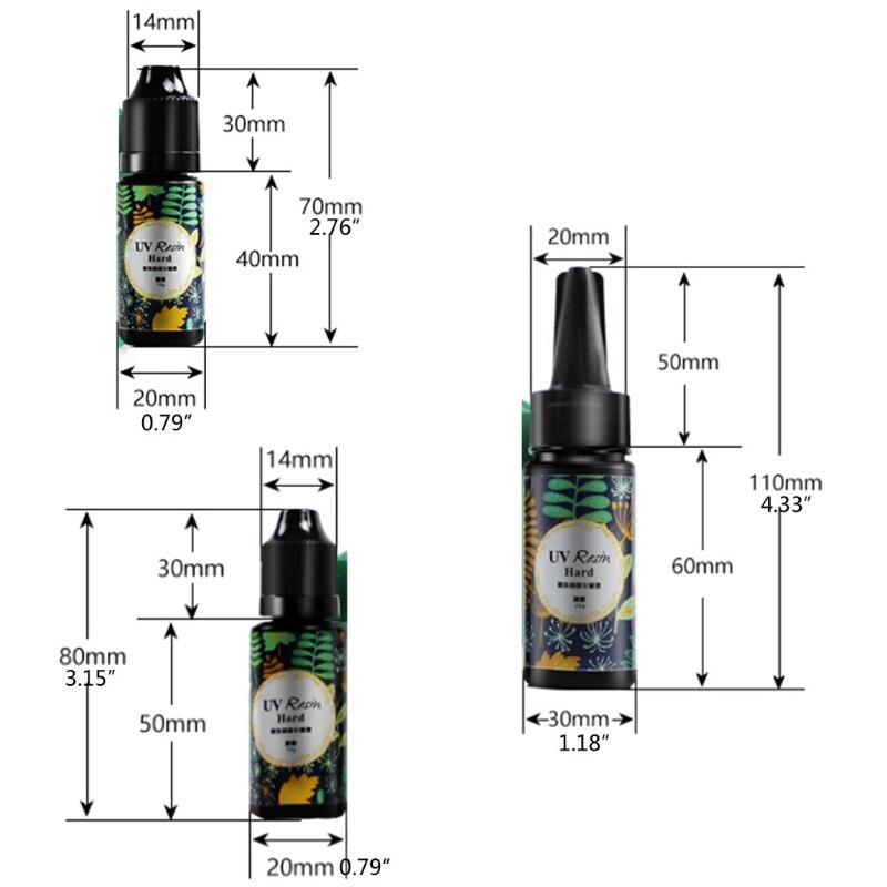 Hard Type UV Resin Ultraviolet Curing Resin Sunlight Activated Resin Art Crafts D08F