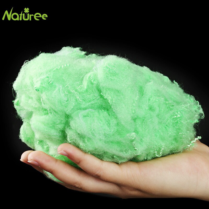 100g włókno poliestrowe plus krzemu 2.5D * 64mm poliester bloku bawełny dla włókniny ale z materiału materiał zabawki tkaniny