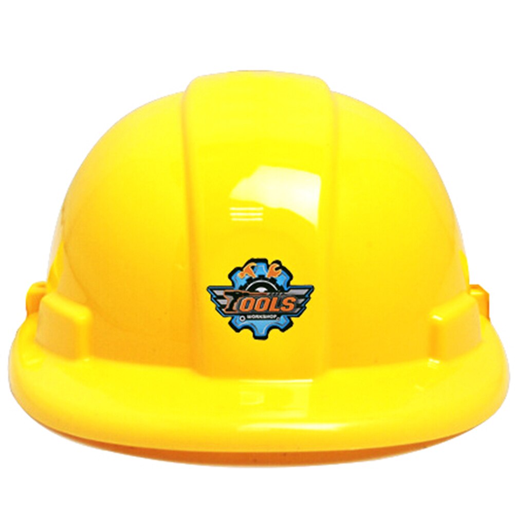 Pretend Rollenspel Geel Simulatie Veiligheid Helm Hoed Speelgoed Bouw Funny Gadgets Kids Kinderen