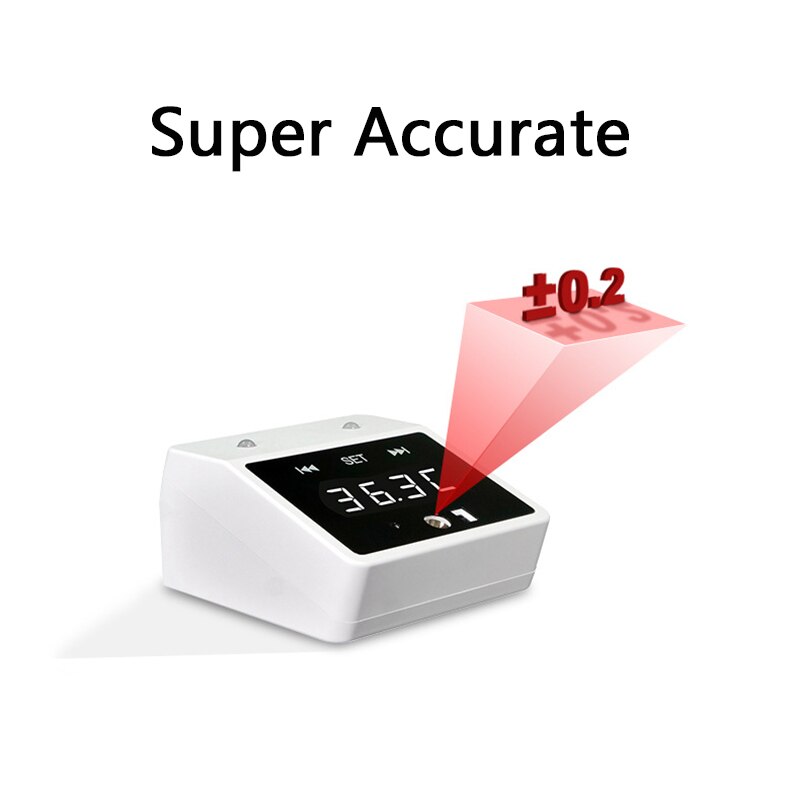 Portable K2 Desktop Infrared Thermometer Memory Storage Accurate Counting Multifunctional Non-contact Wall Mounted Thermometer