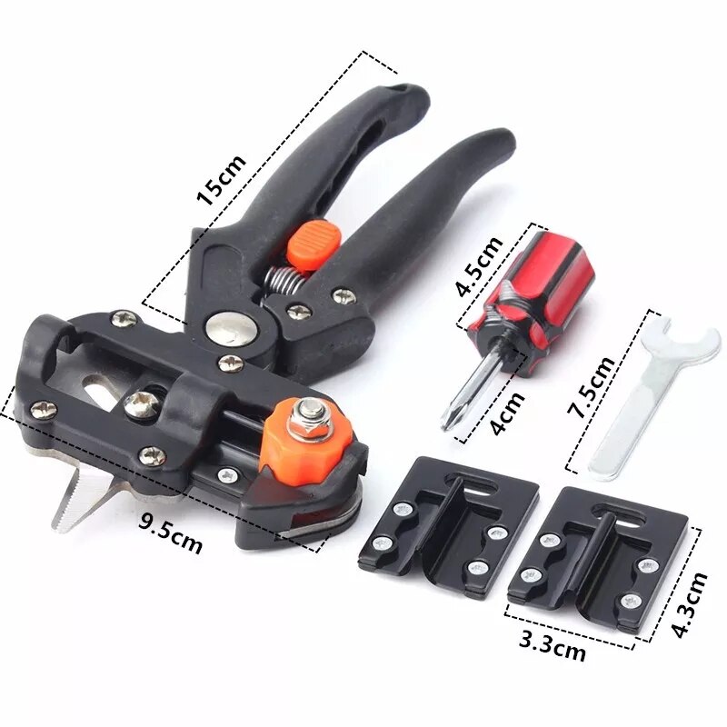 Plant Cut Nursery Garden Branch Cutter Scissor Shear floristry grape Secateur Fruit Tree pruner pruning vine Seedle Graft Tool